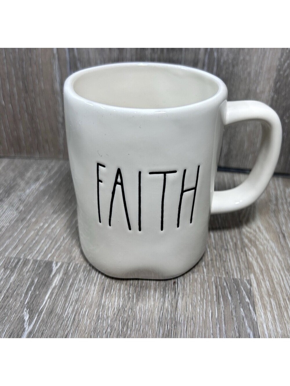 Rae Dunn FAITH Mug – Artisan Collection by Magenta Rustic Farmhouse Style